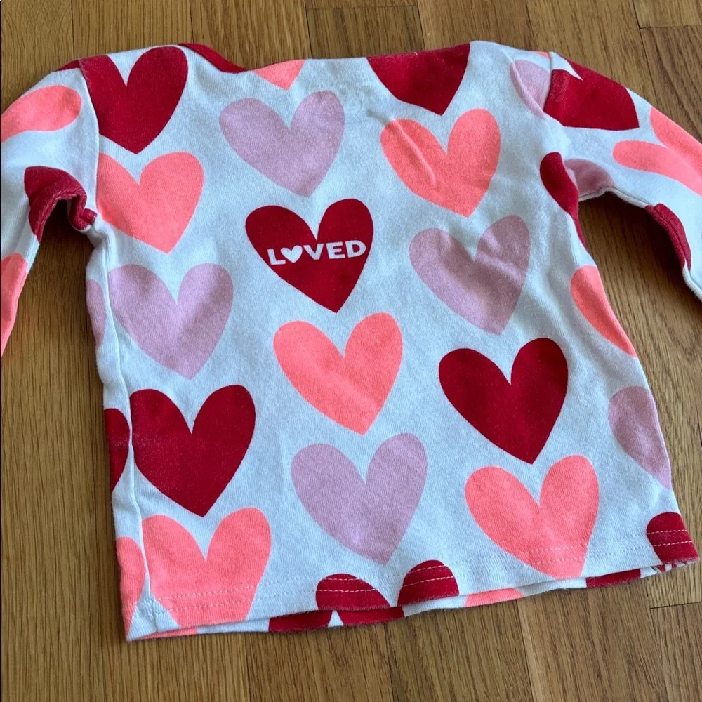 18-24M The Children's Place Heart Pajama Set